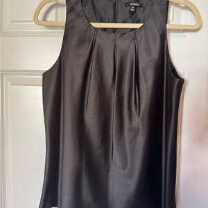 Rafaella Black Sleeveless Top Medium